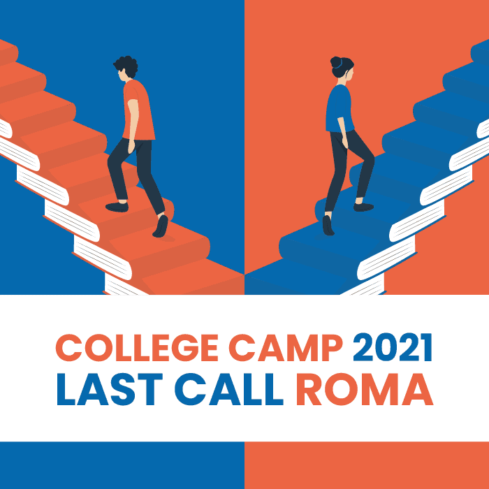 College Camp 2021 - Last call Rome venue