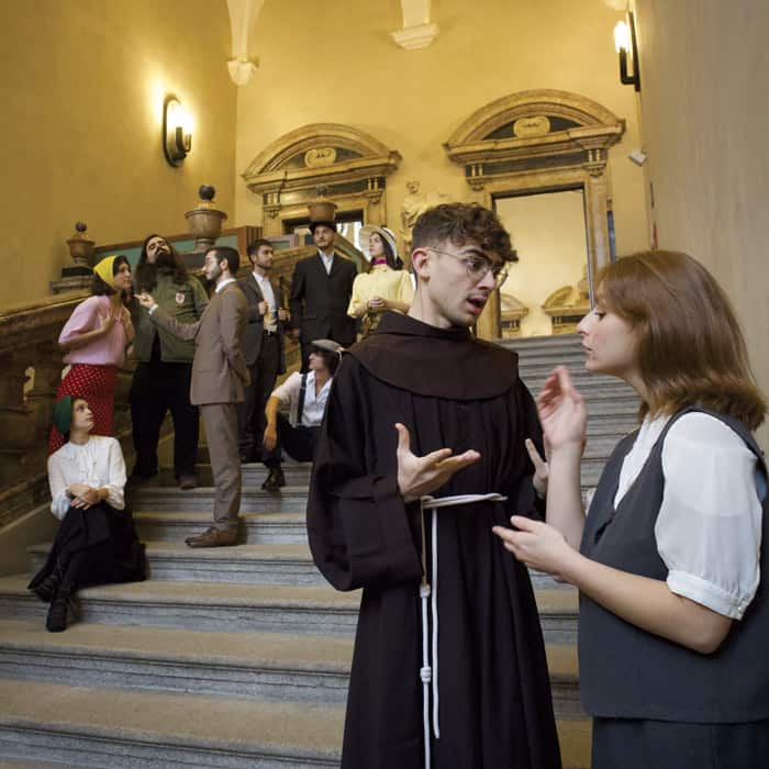 A free place a hundred years: doing theatre in the cloisters 1 spettacolo teatrale don daniel news A free place a hundred years: doing theatre in the cloisters